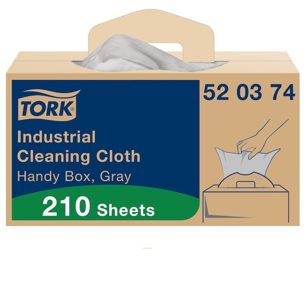 Tork Bucket System Refill, Dispenser Box, Gray 520374 - main