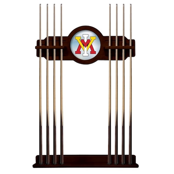 Holland Bar Stool Co Virginia Military Institute Cue Rack in English Tudor Finish CueETudVAMilI - main