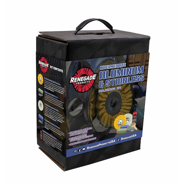Renegade Products Usa Q69 Intermediate Aluminum & Stainless Polishing Mini Kit LFGRP-MK-Q69 - main
