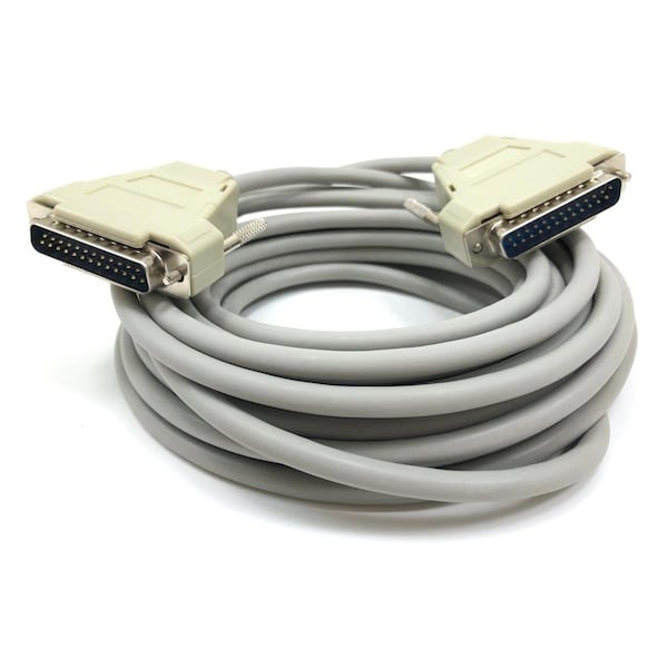 Micro Connectors Micro Connectors Serial Cable - DB-25 Male Serial - DB-25 Male - 25ft A02-113 - main