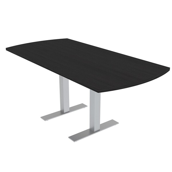 Skutchi Designs 6 Person Conference Table With Power Unit | 6' Arc Rectangle Table | Harmony Series HAR-AREC-36X72-T-U999ST19-NA - main