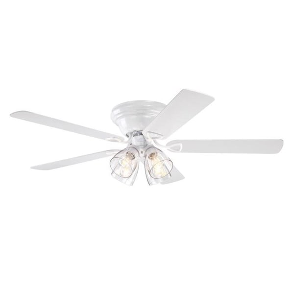 Westinghouse 52 in. Rustic Bronze White LED Indoor Ceiling Fan 7311500 - main