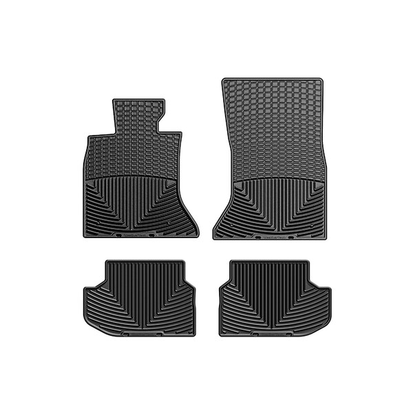Weathertech Black, Front and Rear All Weather Floor Mats W204-W331 - main