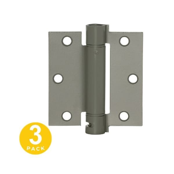 Global Door Controls 3.5 in. x 3.5 in. US Prime Steel Spring Hinge (Set of 3) CPS3535-USP-M - main