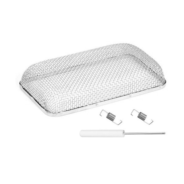 Jr Products Furnace Vent Mud Dauber Screen Rectangular For Use With Colman Suburban SolAire And Hyrdorflam 06-30165 - main