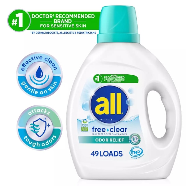 All No Scent Detergent Liquid 88 2731958 - main