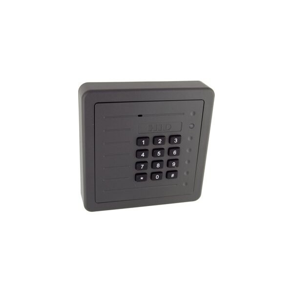 Hid Single Gang, ProxPro Proximity Keypad Reader 5355AGK00 - main