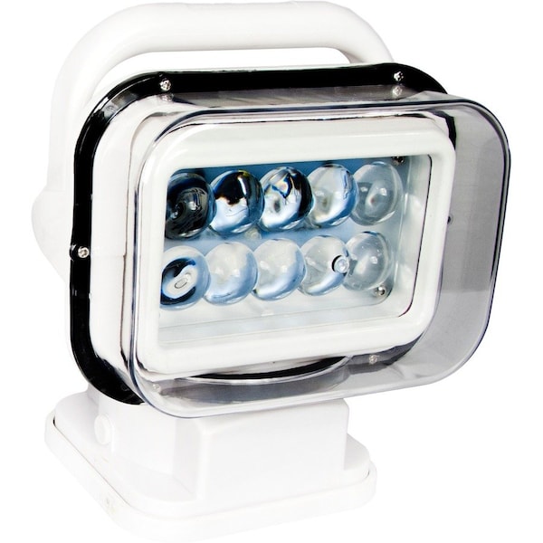 Marine Sport Lighting Motorized 50W Led Spot Light W/ Remote 360 Degree/120 Degree Swivel Function RSM50WW - main