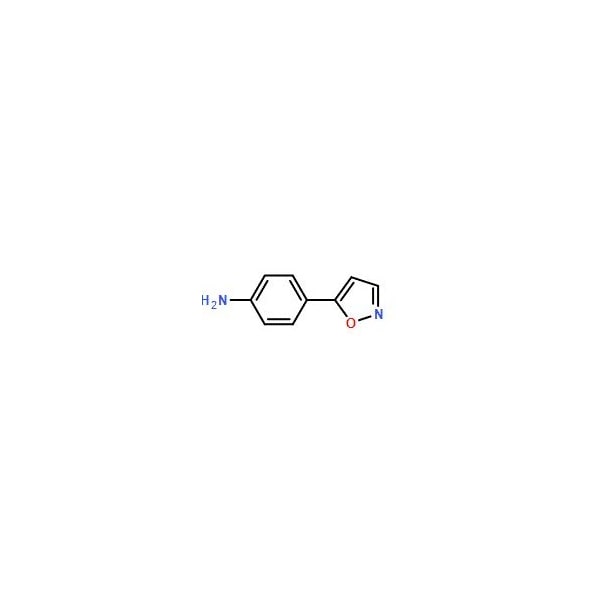 Ak Scientific 5-(4-Aminophenyl)isoxazole (1g), CAS 832740-73-5 0281AF-1g - main