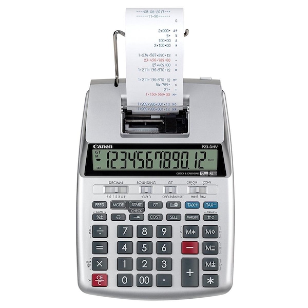 Diamond Naturals Sprichards P23-Dhv-3 Printing Calculator With Double Check Function, Tax Calculation SP465388 - main