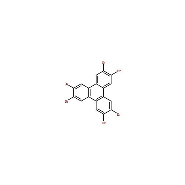 Ak Scientific 2, 3, 6, 7, 10, 11-Hexabromotriphenylene (10g), CAS 82632-80-2 5186AL-10g - main