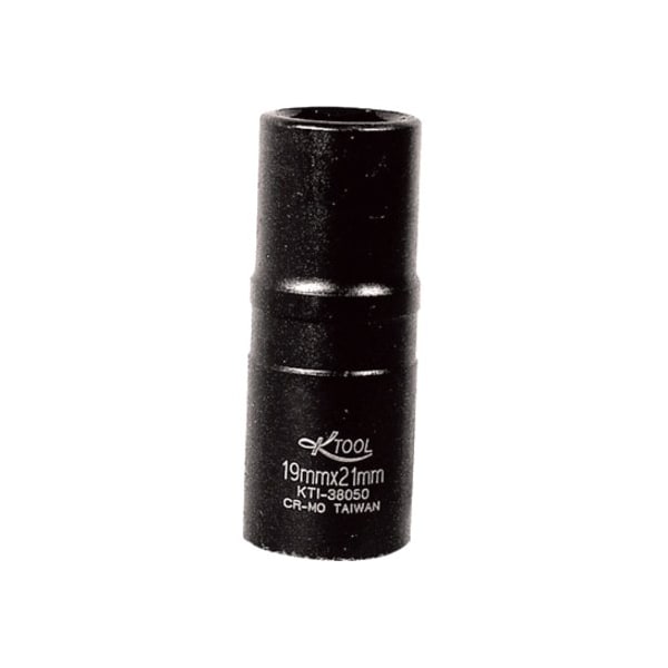 K-Tool International 1/2" Drive Impact Socket black oxide, Impct Flip 6Pnt, 1/2"Dr, 19mm-21mm KTI-38050 - main