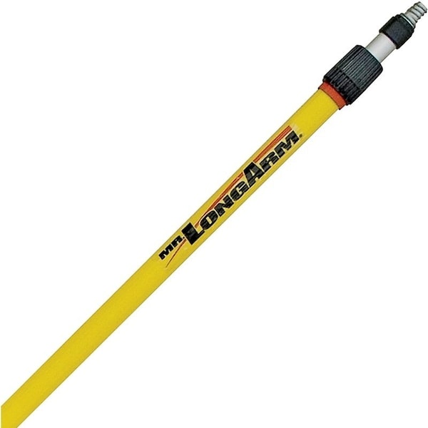 Mr. Longarm Alumiglass Extension Pole, 1-1/4 in Dia, 2.1 to 3.6 ft L, Aluminum, Fiberglass Handle 6504 - main