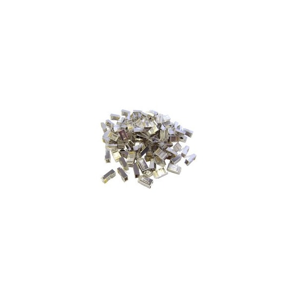 Cable Wholesale Shielded Cat6 RJ45 Crimp Connectors for Stranded Cable, 8P8C, POE Compliant, 100 pieces 31D0-584HD - main