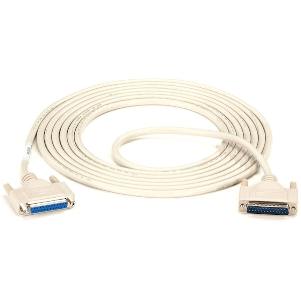 Black Box Black Box RS-232 DB25 Serial Cable, DB25 Male to DB25 Female, 15 ft BC00708 - main