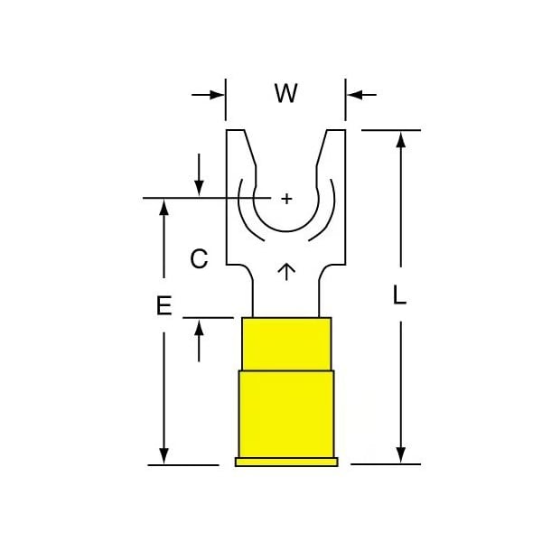 3M 12-10 Nylon Insulated W/Insula, 1000PK SS-33-14-NB - main