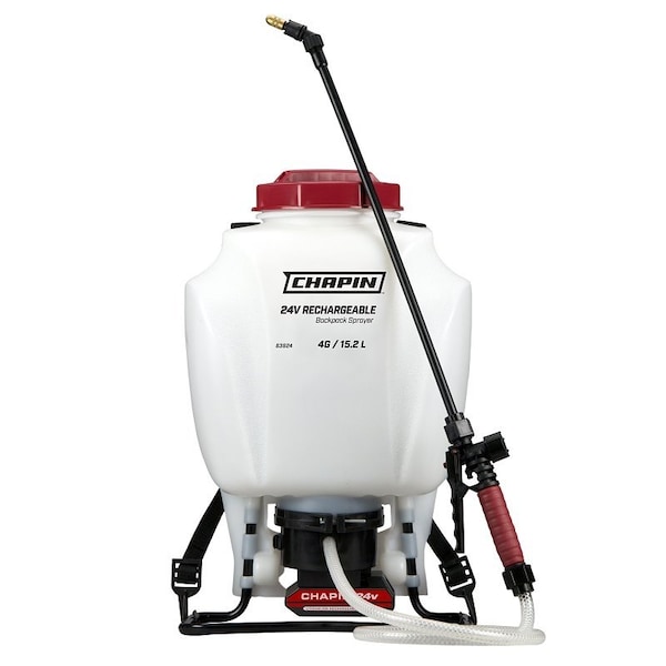 Chapin 4 gal Backpack Sprayer, Includes Battery/Charger 63924/63985 - main