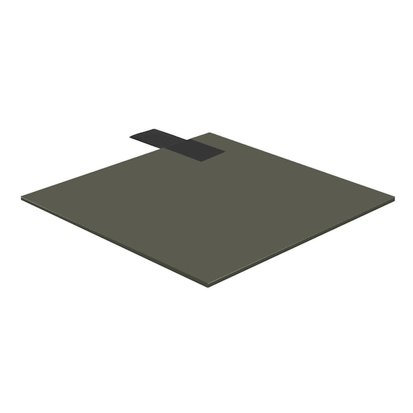 Falken Design Gray Translucent Acrylic Sheet 36in x 36in x 1/8in - Dark Tint, Sturdy, DIY Craft AC-Gray-Translucent-2074-1/8-3636 - main
