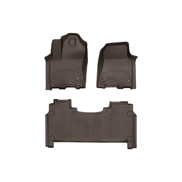 Weathertech Cocoa, Front and Rear FloorLiner HP 4718771IM-4714283IM - main