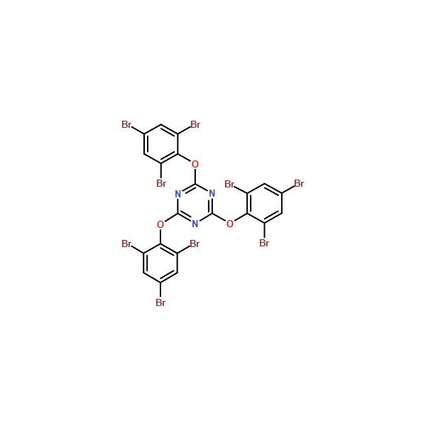 Ak Scientific 2, 4, 6-Tris-(2, 4, 6-tribromophenoxy)-1, 3, 5-triazine (5g), CAS 25713-60-4 U840-5g - main