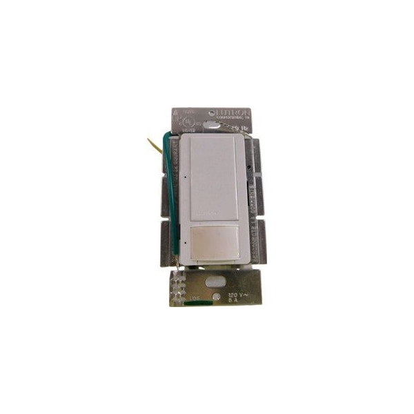 Lutron Maestro 5A Single-Pole/3-Way Occupancy Sensor Switch, White MS-OPS5AM-WH - main