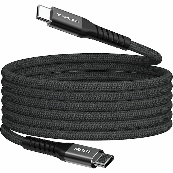 Verbatim SYNC & CHARGE 100W MAGNETIC CABLE - BLACK 31863 - main