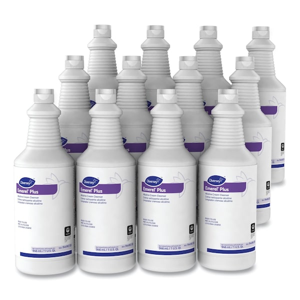 Diversey Cleaners & Detergents, Squeeze Bottle, Odorless, 12 PK 94496138 - main