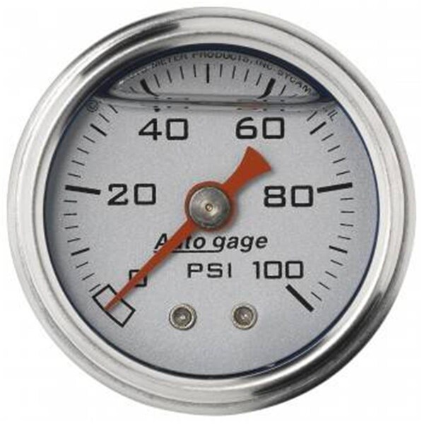 Auto Meter 2180 Auto Gage Fuel Pressure Gauge 1.50 in. ATM2180 - main