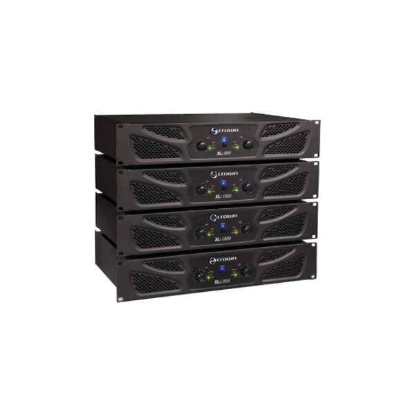 Harman Professional Solutions Crown 1500 Amplifier - 660 W RMS - 2 Channel - Dark Gray - 20 Hz to 20 kHz NXLI15000US - main