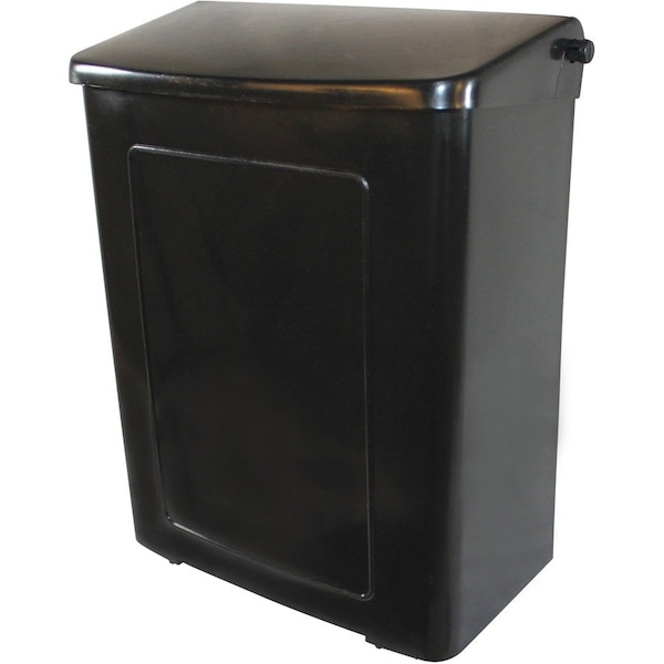 Impact Products Impact SafeUse Plastic Sanitary Napkin Receptacle Black, 1103 1103 - main