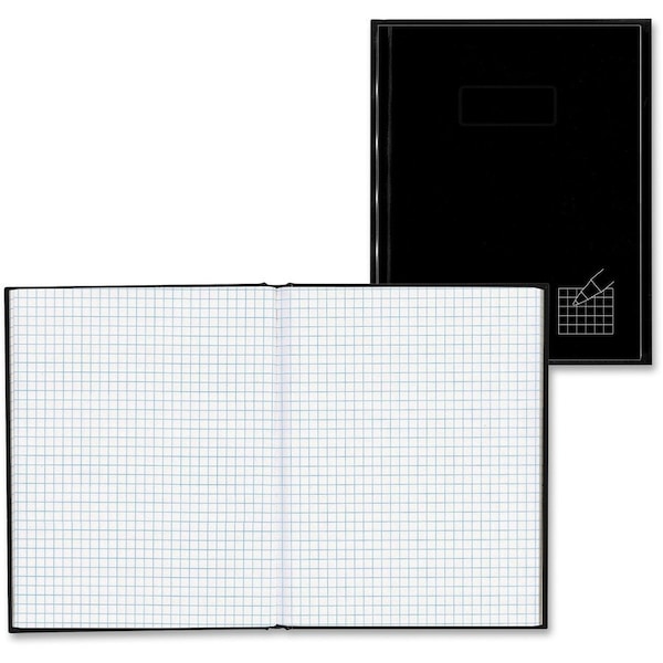 Rediform Office Product Composition Books, 4x4 Quad, 192 Ct, 9-1/4x7-1/4in Blackin A9Q - main