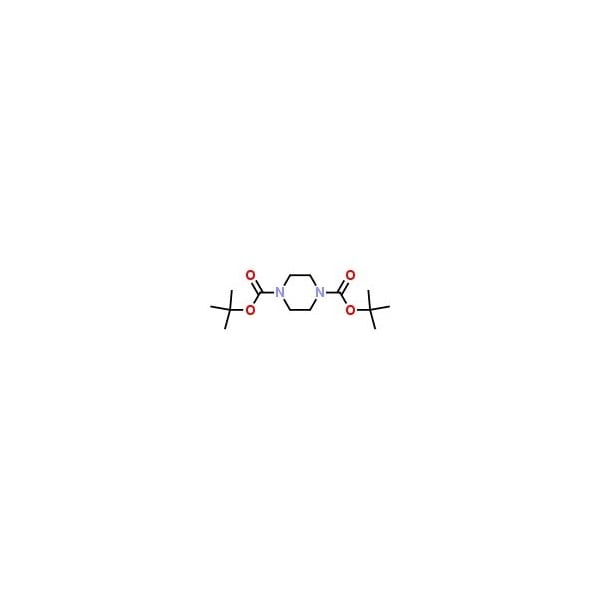 Ak Scientific 1, 4-Di-tert-butyl piperazine-1, 4-dicarboxylate (25g), CAS 76535-75-6 B999-25g - main