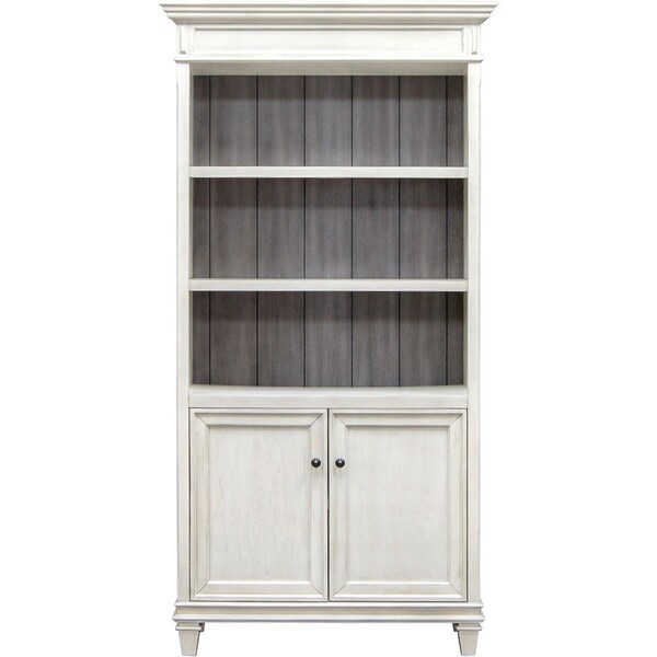 Hartford Bookcase with Lower Doors White IMHF4078DW - main