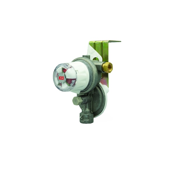 Suburban Auto Changeover Regulator, 160,000 BTU/hr, 1/4in Inverted Flare Inlet, 3/8in FNPT Outlet LP-R924 - main