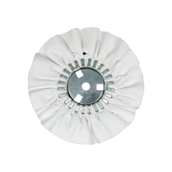 Renegade Products Usa 10 Inch, Mirror Shine, 5/8" Center Plate Case Pack Airway Buffing Wheels, Bulk Deal, 5PK FAW1058SSS5PAK - main