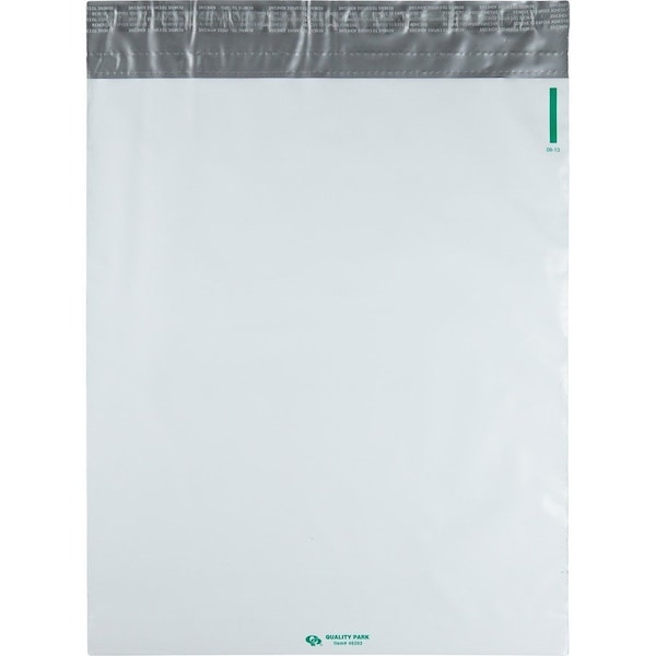 Quality Park Expandable Envelope, White, Poly, PK100 QUA46393 - main