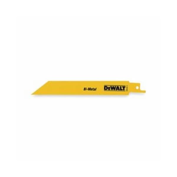 Black+Decker STRAIGHT BACK RECIPROCATING SAW BLADE, 6 IN L X 3/4 IN W, 24, BI-METAL BODY DW4813 - main