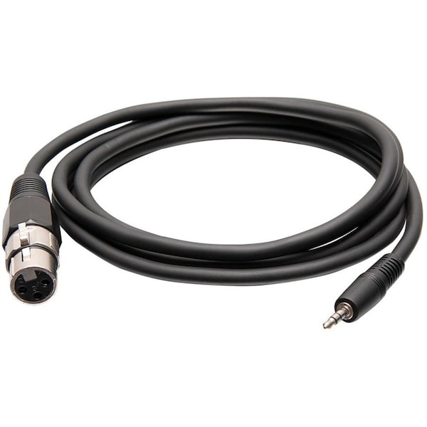 C2G M TRS 3.5mm to F XLR Cable 6ft/1.8M C2G41470 - main