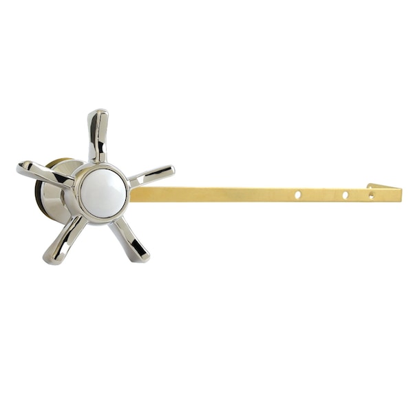 Kingston Brass Universal Front or Side Mount Toilet Tank Lever, Polished Nickel KTNXD6 - main
