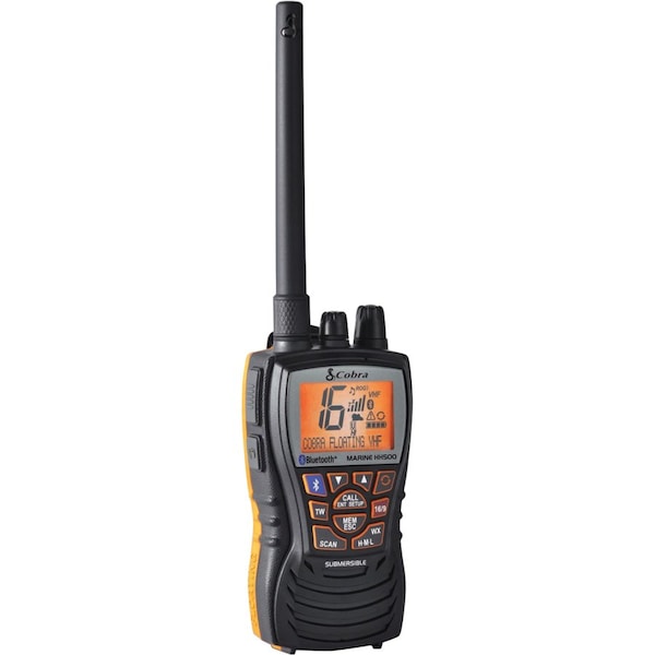 Cobra MR-HH500FLT BT Floating VHF Radio with Bluetooth Wireless Technology and Rewind-Say-Again MR-HH500FLT BT - main