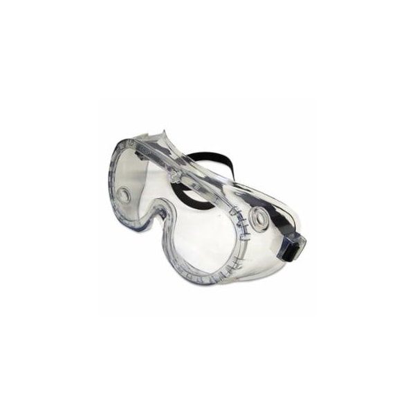 Mcr Safety Protective Goggles, Clear/Clear, Antifog, Chemical Resistant, Ventless 135-2237R - main