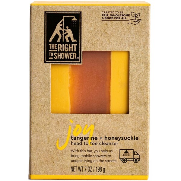 The Right To Shower Joy Yellow Tangerine and Honeysuckle Bar Soap, 7 Ounce, 36PK 67499683 - main