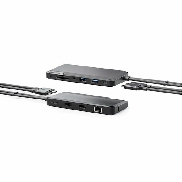 Alogic PORTABLE DOCK FOR MAC - 10-IN-1 WITH DUAL DISPLAY 4K 60HZ SUPPORT - DARK U2CXH-DGR - main