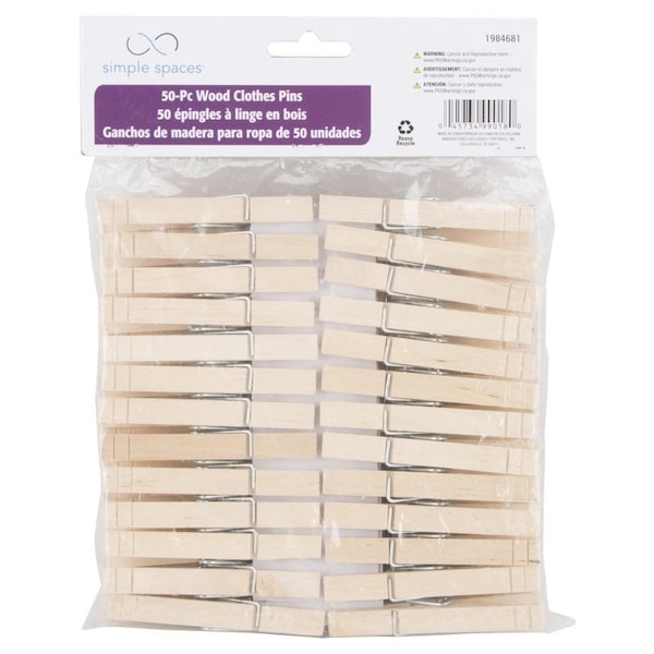 Simple Spaces Clothespin, 3/8 in W HEA00050C-S3L - main