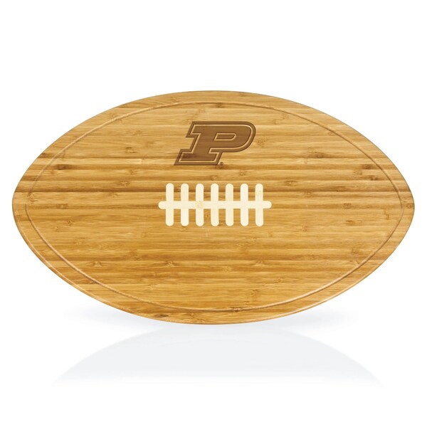 Picnic Time Family Of Brands NCAA Purdue Boilermakers Kickoff Football Cheese Board - Novelty Charcuterie Board 908-00-505-513-0 - main