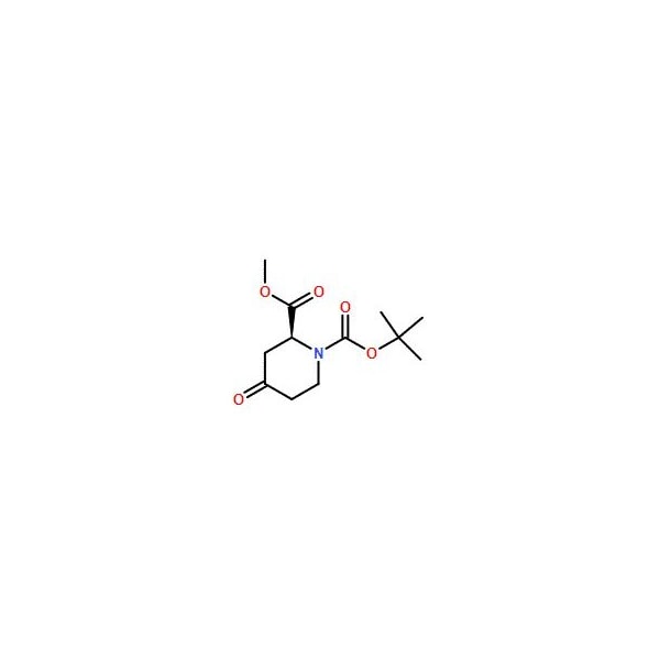 Ak Scientific (S)-1-tert-Butyl 2-methyl 4-oxopiperidine-1, 2-dicarboxylate (10g), CAS 756486-14-3 Y4011-10g - main