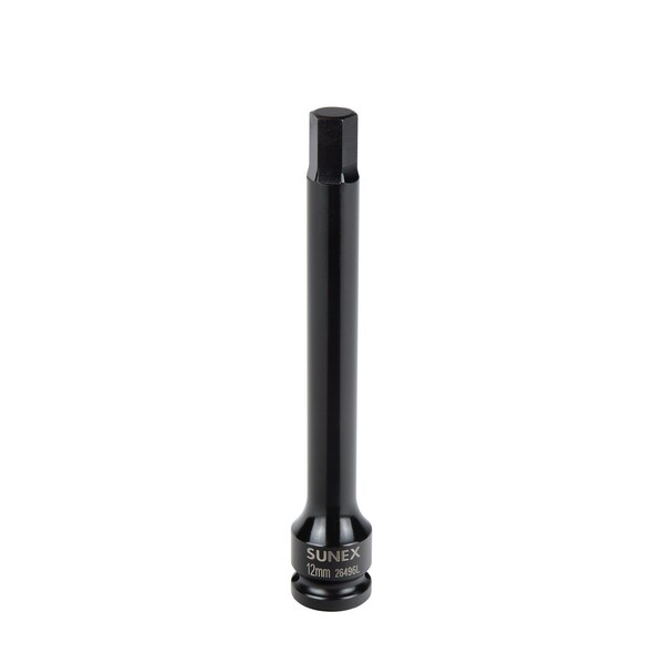 Sunex 1/2 in Dr Impact Hex Socket 6 in Long 12Mm 26496L - main