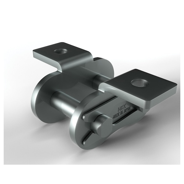 Hkk Chain K-1 Attachment Spring Clip Connecting Link, #40 chain, 1/2 P, 0.156 Dia Pin RC040SCLK1 - main