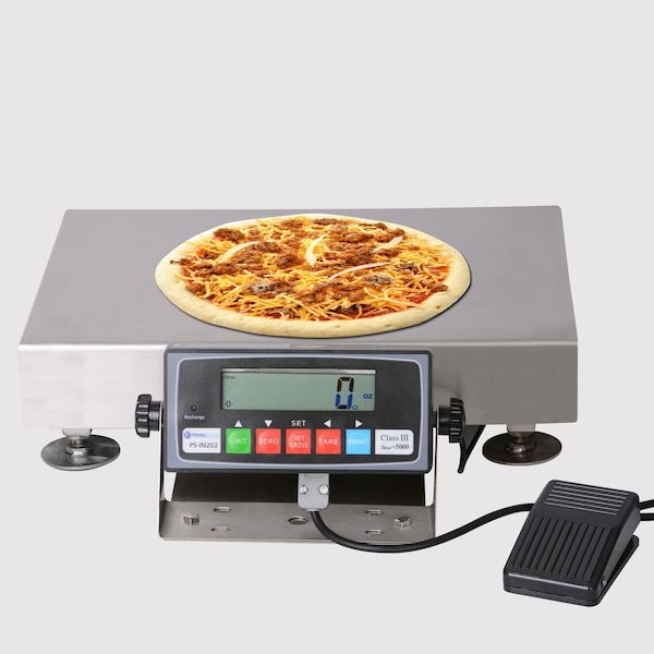 Prime Systems New Prime Scales 30lb0.1oz Pizza Scale with Foot Pedal PS-30PZS - main