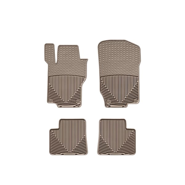 Weathertech Tan, Front and Rear All Weather Floor Mats MB W164 T - main